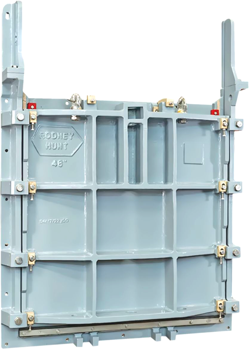 Compuerta mural Penstock vista 3